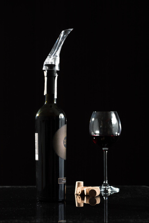 Aerator do wina z nalewakiem