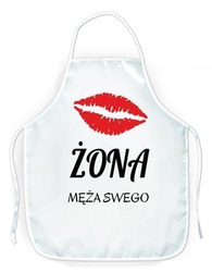 Cienki Fartuszek Kuchenny - Prezent Dla Żony