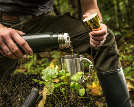 Termos pocisk artyleryjski 350 ml - ARMY GREEN