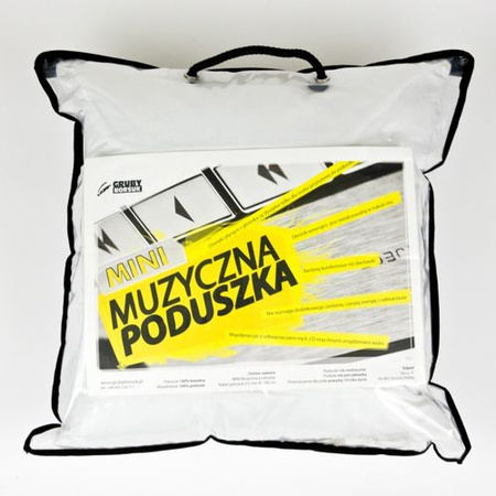 Mini muzyczna poduszka