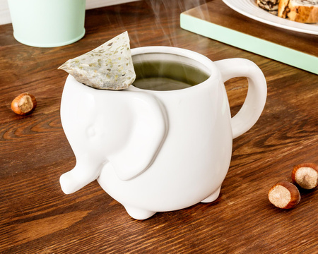 Kubek SŁONIK - BIAŁY