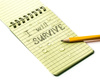 Wodoodporny notes operacyjny