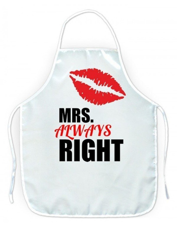 Cienki Fartuszek Kuchenny - Mrs. always right