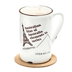 Porcelanowy kubek retro -  Australian star