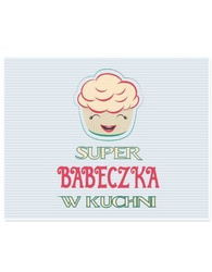 Deska do krojenia - Super Babeczka - Prezent Dla Niej