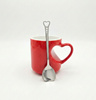 Zestaw SERCE Kubek z łyżeczką
