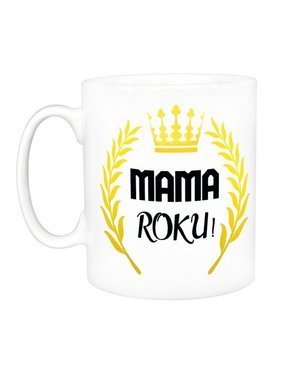 Kubek biały - Kubek Mama Roku - Dzień Matki