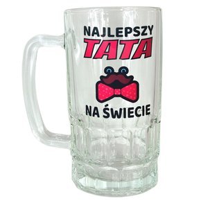 Kufel szklany - Najlepszy Tata Na Świecie