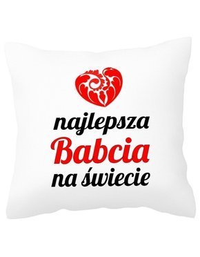 Poduszka - Na Prezent Dla Babci - Najlepsza Babcia