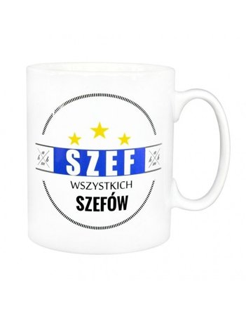 Kubek biały - Szef Wszystkich Szefów