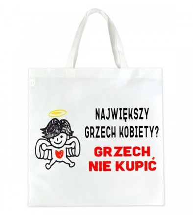 Torba na zakupy - EKO - Największy Grzech Kobiety